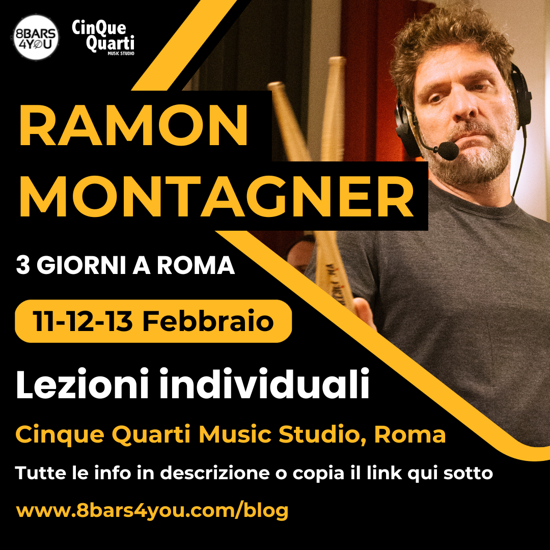 Ramon Montagner: Lezioni individuali di batteria